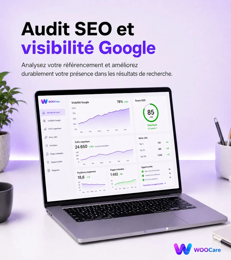 Audit SEO et visibilité Google
