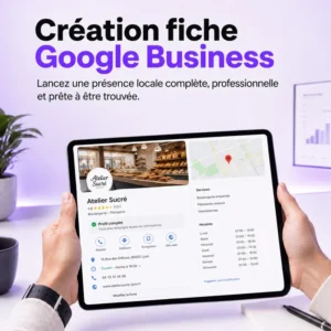 Création Fiche Google Business