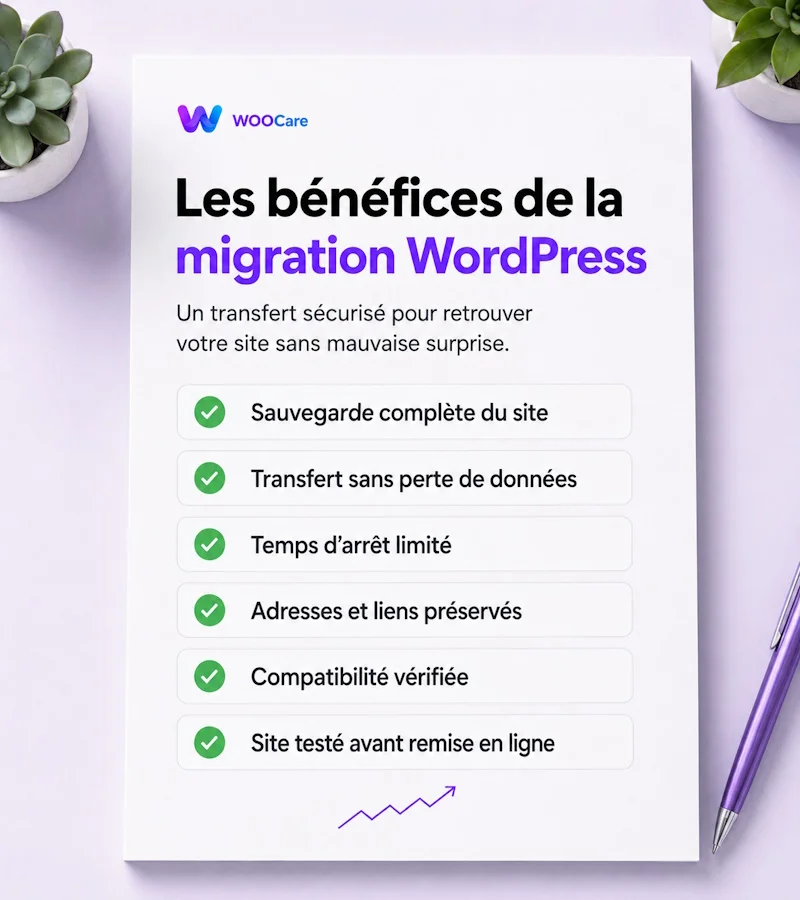Migration hébergement Wordpress
