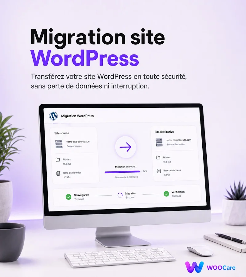 Migration site Wordpress